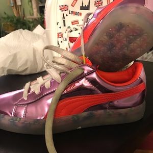 Puma BASKET CANDY PRINCESS SOPHIA WEBSTER METALLIC